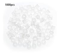 Tattoo Ink Cap Cup, 1000pcs Pigment Ink Container Cup Tattoo Ink Holder Eyebrow Nail Art Cosmetic Kit 11mm