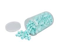 Tattoo Ink Caps, 300pcs Tattoo Caps Multipurpose Tattoo Ink Pigment Cup Ink Cups Silicone Ink Caps Eyebrow Lip Eyes Tattoo Pigment Cup(blue)