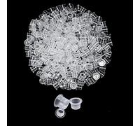 Tattoo Ink Caps - MIUXIA 1000pcs Large Tattoo Ink Cups Caps for Tattooing Pigment Cups Disposable Plastic Tattoo Cups for Ink Tattoo Supplies…