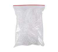 Tattoo Ink Cup 100Pcs/Set Pot Medium Large Plastic Microblading Pigment Accessories Holder(0.7inch*0.4inch)