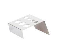 Tattoo Ink Cup Holder Stainless Steel Pigment Cup Stand 7 Holes Permanent Makeup for Tattoos Inks Tattoo Storage Tool, Pigment Cup Rack