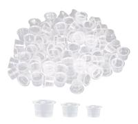 Tattoo Ink Cups|300Pcs Tattoo Cups 3 Sizes Ink Caps Pigment Cap Makeup Container Cap Supplies