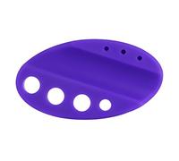 Tattoo Ink Pigment Cup Holder, Silicone Microblading Pen Rack, Ink Holder for Rotary Pens Pigment Cups, Tattoo Ink Pot Holder, Tattoo Supply(Violet)