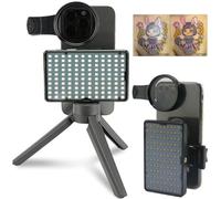 Tattoo Light Kit - Usiriy LED Tattoo Photography Video Lights with LED Beads and CPL Filter Lens Remove Photo Glare Tattoo Equipment and Supplies for Taking Tattoo Photos