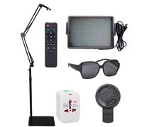 Tattoo Light, LED Video Light Kit, LED Photography Lighting, Video Lighting for Video Recording, Lighting Equipment and Studio, YouTube, 144 Lighting Beads, Can Be