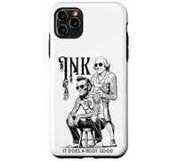 Tattoo Lincoln Washington Inked Funny Ink Does A Body Good Case for iPhone 11 Pro Max