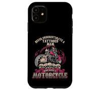 Tattoo Mom Biker Chick Never Underestimate Motorcycle Mom Case for iPhone 11