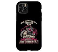 Tattoo Mom Biker Chick Never Underestimate Motorcycle Mom Case for iPhone 11 Pro