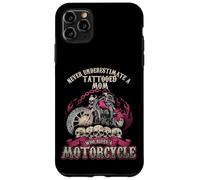 Tattoo Mom Biker Chick Never Underestimate Motorcycle Mom Case for iPhone 11 Pro Max