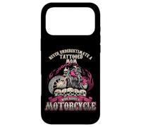 Tattoo Mom Biker Chick Never Underestimate Motorcycle Mom Case for iPhone 17 Pro Max