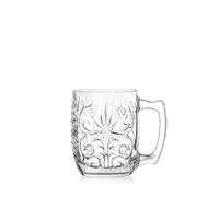 RCR Cristalleria Italiana S.p.a. Tattoo Line | Moscow Mule Modern Glass Water and Cocktail Glasses Set of 4 Crystal Glasses 43 cl
