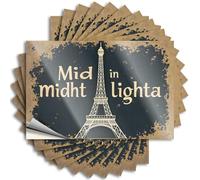 Tattoo Must Custom Stickers, Window Waterproof Midnight in Lights: A Parisian Night Adventure for Hydro Flask | Lover Vinyl Decals for Motorcycle Holiday Gift(12X18CM)