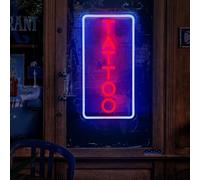 Tattoo Neon Sign Tattoo Studio Neon Sign for Tattoo Shop Office Neon Light Sign Tattoo Wall Decor Neon Light Dimmable Tattoo Salon Led Light, Tattoo Artist Neon Sign,Logo Tatto Bar Light