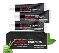 Tattoo Numibing Cream Gel, Nourishing Care Cream For Tattoo, Up to 6 Hours Extra Strength for Tattoos, Moisturizes and Soothes Joint, For Dry Skin (3pcs)