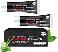 Tattoo Numibing Cream Gel - Up to 6 Hours Extra Strength for Tattoos, Soothing Gel Joint Nourishing Care Stick, Moisturizes and Soothes Joint Skin Caring for Dry Skin (2Pcs, 1)