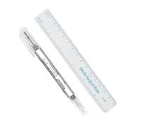 Tattoo Pen Permanent & Microblading Ruler, Skin Marker Pen for Eyebrows (Double Nib)