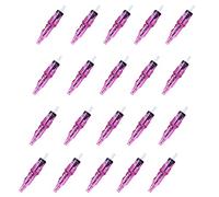 Tattoo Practice with One-Piece, 5 Color Refills, Smooth Nib, Compatible with Tattoo Machines, Black/Green/Purple/Red/Pink, 165x92x38mm, 100g