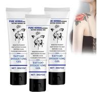 Tattoo Removal Cream, Tattoo Pigment Remover, Fast And Effective Removal Cream, Soft And Safe Remover Most Types, Remove Effectively for Cleaning Skin Fading (3Pc)