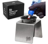 Tattoo Rinse Cup Holder Stand - Heavy Tattoo Water Cup Stand, Anti-Spill Tattoo Cup Holder, Medical Stainless Steel Professional Tattoo Supplies Accessories for Tattoo Artists (ONE CUP STAND)