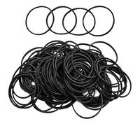 Tattoo Rubber Bands Elastic Damping Coil Tattoo Machine Rubber Rings Black 100PCS, tattoo rubber bands