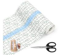 Tattoo Second Skin 15cmx5m Second Skin(with Scissors) Waterproof Bandage | Second Skin Tattoo Cover for Swimming, Bandage Protector Film for Wrists Shoulders Arms Knee Ankle