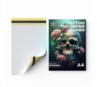Tattoo Stencil Paper 50 Tattoo Transfer Paper for Professional Easy to Use 4 Layers A4 Size Stencil Paper for Tattooing (50)