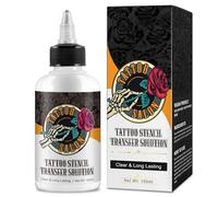 Tattoo Stencil Transfer Gel, Professional Tattoo Stencil Gel, Tattoo Cream with Aloe for Sensitive Skin, Clear Transfer, Long-Lasting & Resistant to Rubbing, for Paper Sticker Accessories