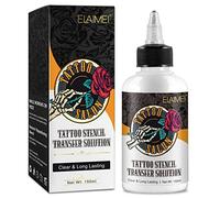 Tattoo Stencil Transfer Gel Solution, 150ml Professional Tattoo Stencil Gel Fresh Primer Stuff Transfer Cream Gels for Tattooing Stickers Paper Machine tattoo supplies - Clear & Long-Lasting