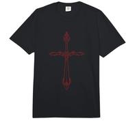 Tattoo Style Aesthetic Gothic Cross Comfort Colors Adult Heavyweight T-Shirt