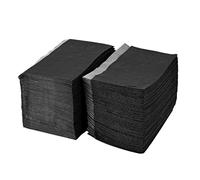 Tattoo Table Cloth Dental Bibs Waterproof Disposable Tattoo Table Mats Dental Tray Covers Supplies Black 125PCS