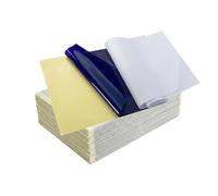 Tattoo Transfer Paper,50 Sheets Tattoo Stencil Paper A4 Sizes 4 Layers Temporary Thermal Stencil Transfer Papers 8.3" x 11.7"for DIY Tattooing to Skin Tattooing Carbon Tracing Sheets