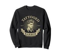 Tattooed Barber Classic Style Vintage Barber Sweatshirt