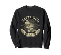 Tattooed Barber Timeless Retro Classic Barber Sweatshirt