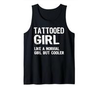 Tattooed Girl Definition Tattoo Aesthetic Woman Inked Tank Top