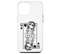 Tattooed Queen Of Hearts Funny Inked Girl Tattoo Card Case for iPhone 12 Pro Max