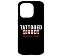 Tattooed Sinner Saved Paid in Fool Christians with Tattoos Case for iPhone 15 Pro