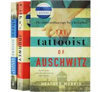 Tattooist of Auschwitz Collection 3 Books Set By Heather Morris (The Tattooist of Auschwitz, Cilka's Journey & Three Sisters)
