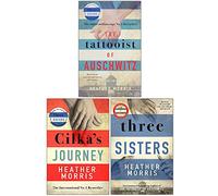 Tattooist of Auschwitz Collection 3 Books Set By Heather Morris (The Tattooist of Auschwitz, Cilka's Journey, [Hardcover] Three Sisters)