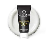 TattooMed Sun Protection FPS50 - Sun Cream For Protecting Sensitive Tattoos from Intense Solar Radiation - (1 x 100ml)