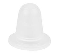 Tattoos Ink Cups Caps, 100pcs U Shape Tattoo Pigment Caps Holder Container Disposable Silicone Pigment Ink Cups(Small)