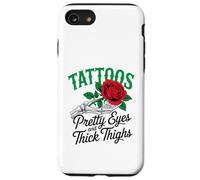 Tattoos Pretty Eyes And Thick Thighs Vintage Cool Tattoo Case for iPhone SE (2020) / 7 / 8