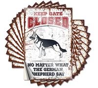 Tattoos Spring, Math Water Keep Gate Closed No Matter What The German Shepherd Say | Kitchen Decorations(8X12CM)