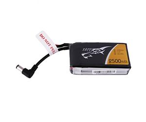 Tattu 2500mAh 2S 7.4V Replacement Lipo Battery with DC3.5mm Plug for Fatshark Goggles