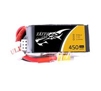 Tattu, 450 mAh 2S1P 75C 7.4 V Lipo battery set for small size FPV Blade Torrent 110 Baby Hawk Micro 2 E-Flite 180 CFX