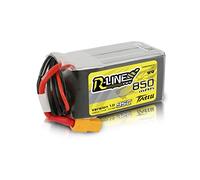 Tattu 4S LiPo Battery 850mAh 14.8V 4S1P 95C Lipo Battery with XT60 Plug Rline Battery for FPV Racing Quad Copter Drone Airplane