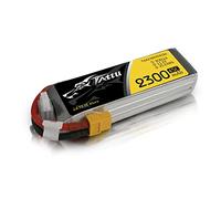 Tattu LiPo 3S Battery 2300mAh 11.1V 45C 3S for FPV Racing Quadcopter Racing Various Helicopters Airplanes Drones and Boat Models