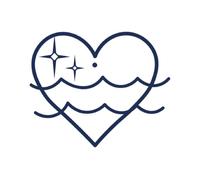 Tattwo.me - Temporary tattoo for adults and children, lasts 2 weeks, water resistant - Aquarius zodiac in a heart - Plant-based ink - EU cosmetic certificate - (P1051)