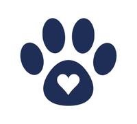 Tattwo.me - Temporary tattoo for adults and children, lasts 2 weeks, water resistant - dog paw with a heart - Plant-based ink - EU cosmetic certificate - (P0768)