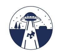 Tattwo.me - Temporary tattoo for adults and children, lasts 2 weeks, water resistant - human alien kidnapping - Plant-based ink - EU cosmetic certificate - (P0274)