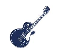 Tattwo.me - Temporary tattoo for adults and children, lasts 2 weeks, water resistant - Les Paul type guitar - Plant-based ink - EU cosmetic certificate - (M0259)